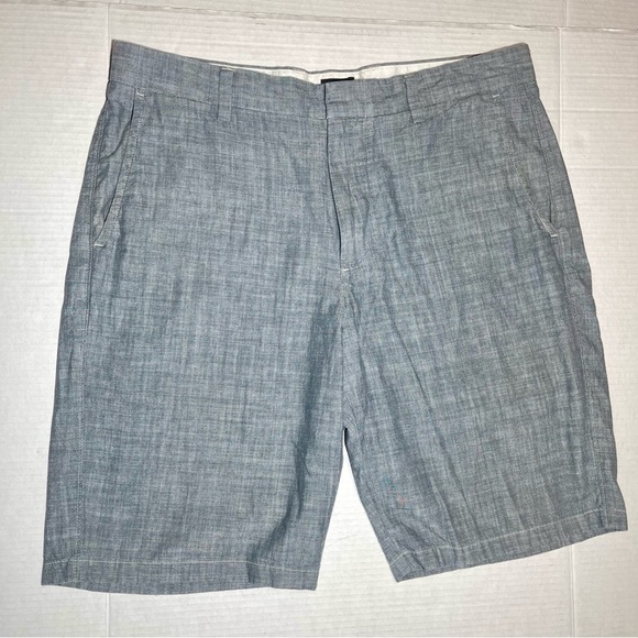 J. Crew Other - J. Crew Men's Blue Gray Flat Front Shorts